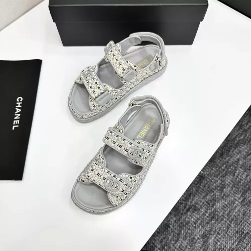 Replica Chanel Sandal For Women #1292252 $105.00 USD for Wholesale