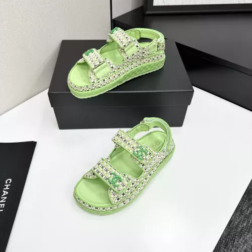 Replica Chanel Sandal For Women #1292254 $105.00 USD for Wholesale