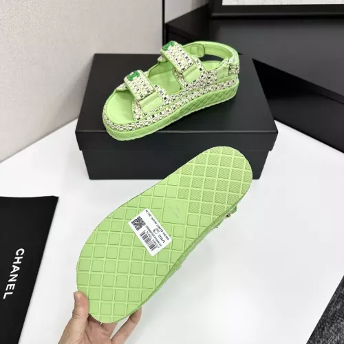 Replica Chanel Sandal For Women #1292254 $105.00 USD for Wholesale