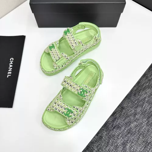 Replica Chanel Sandal For Women #1292254 $105.00 USD for Wholesale