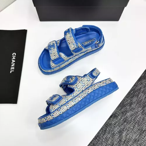 Replica Chanel Sandal For Women #1292255 $105.00 USD for Wholesale