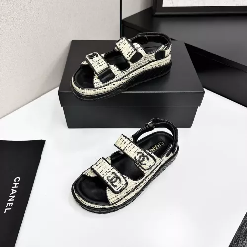 Replica Chanel Sandal For Women #1292256 $105.00 USD for Wholesale