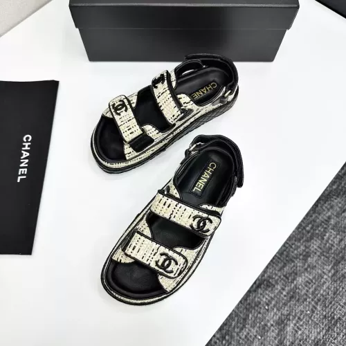 Replica Chanel Sandal For Women #1292256 $105.00 USD for Wholesale