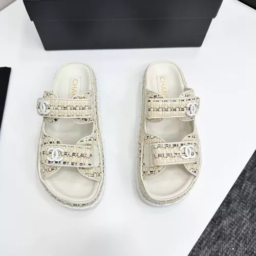 Chanel Slippers For Women #1292257 $105.00 USD, Wholesale Replica Chanel Slippers