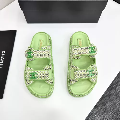 Chanel Slippers For Women #1292259 $105.00 USD, Wholesale Replica Chanel Slippers