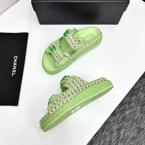 Replica Chanel Slippers For Women #1292259 $105.00 USD for Wholesale