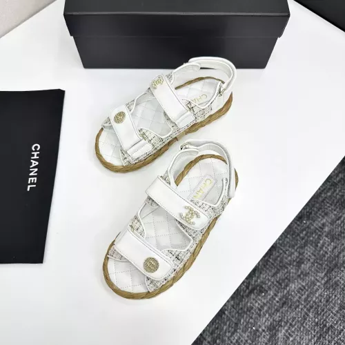 Replica Chanel Sandal For Women #1292262 $105.00 USD for Wholesale