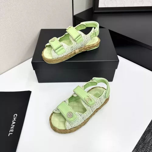 Replica Chanel Sandal For Women #1292263 $105.00 USD for Wholesale