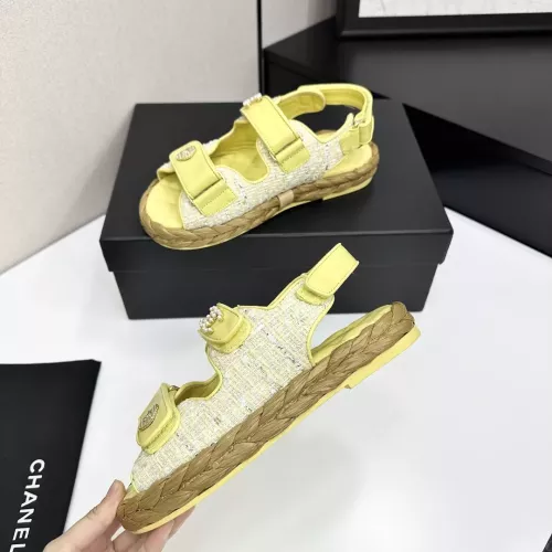 Replica Chanel Sandal For Women #1292264 $105.00 USD for Wholesale