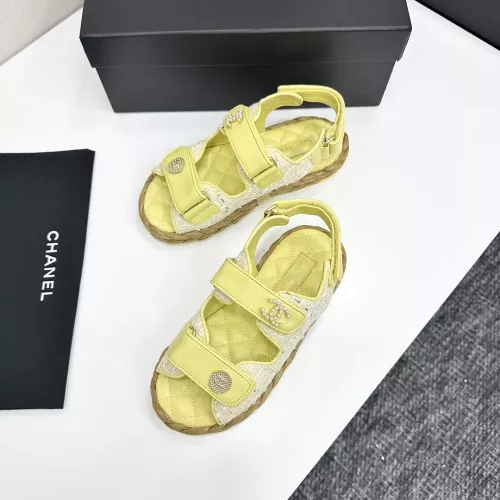 Replica Chanel Sandal For Women #1292264 $105.00 USD for Wholesale