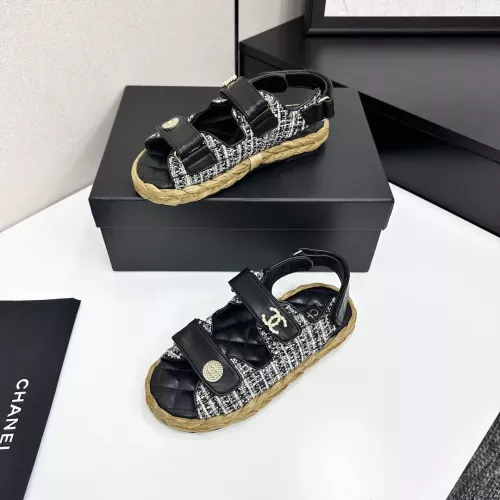 Replica Chanel Sandal For Women #1292266 $105.00 USD for Wholesale