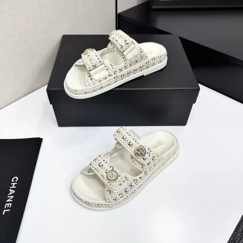 Chanel Slippers For Women #1292291 $102.00 USD, Wholesale Replica Chanel Slippers