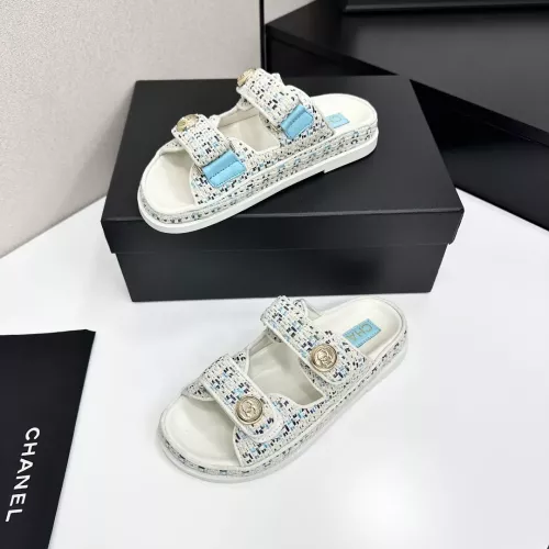 Chanel Slippers For Women #1292294 $102.00 USD, Wholesale Replica Chanel Slippers