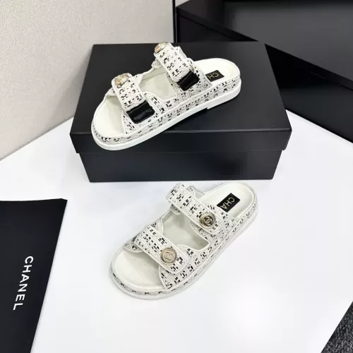 Chanel Slippers For Women #1292295 $102.00 USD, Wholesale Replica Chanel Slippers