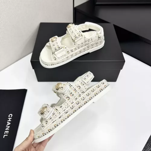 Replica Chanel Sandal For Women #1292296 $102.00 USD for Wholesale