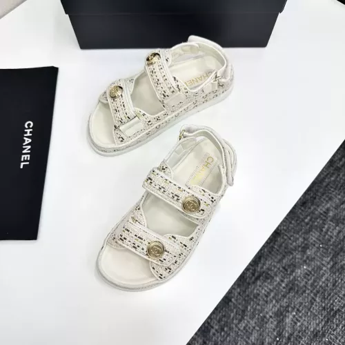 Replica Chanel Sandal For Women #1292296 $102.00 USD for Wholesale