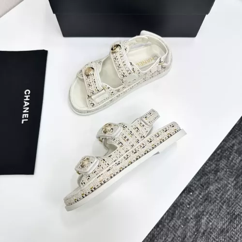 Replica Chanel Sandal For Women #1292296 $102.00 USD for Wholesale