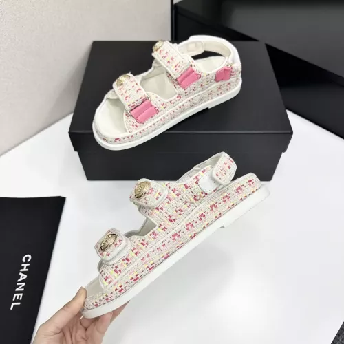 Replica Chanel Sandal For Women #1292297 $102.00 USD for Wholesale