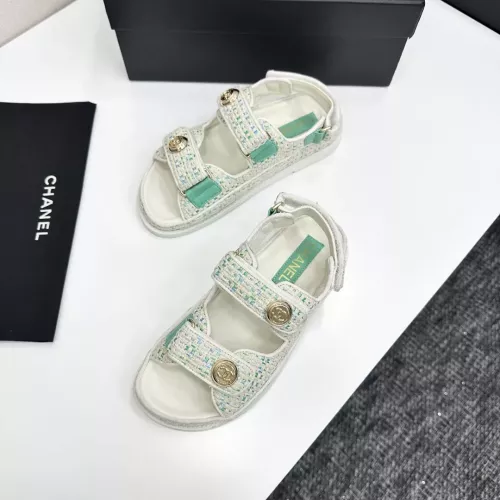 Replica Chanel Sandal For Women #1292299 $102.00 USD for Wholesale