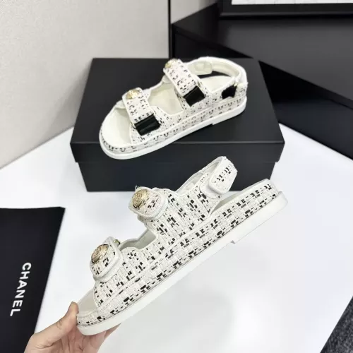 Replica Chanel Sandal For Women #1292300 $102.00 USD for Wholesale