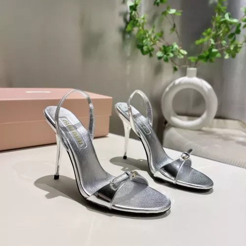 Replica MIU MIU Sandal For Women #1292313 $85.00 USD for Wholesale