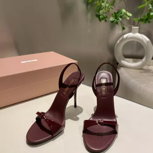 MIU MIU Sandal For Women #1292318 $85.00 USD, Wholesale Replica MIU MIU Sandal