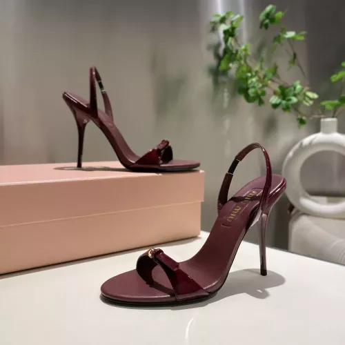 Replica MIU MIU Sandal For Women #1292318 $85.00 USD for Wholesale