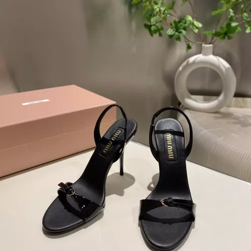 MIU MIU Sandal For Women #1292320 $85.00 USD, Wholesale Replica MIU MIU Sandal