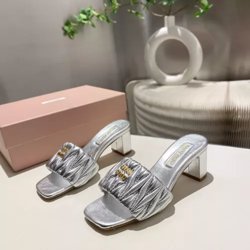 MIU MIU Slippers For Women #1292321 $92.00 USD, Wholesale Replica MIU MIU Slippers