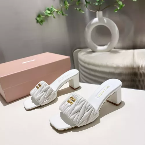 MIU MIU Slippers For Women #1292322 $92.00 USD, Wholesale Replica MIU MIU Slippers