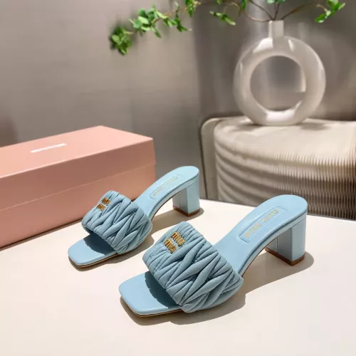 MIU MIU Slippers For Women #1292328 $92.00 USD, Wholesale Replica MIU MIU Slippers