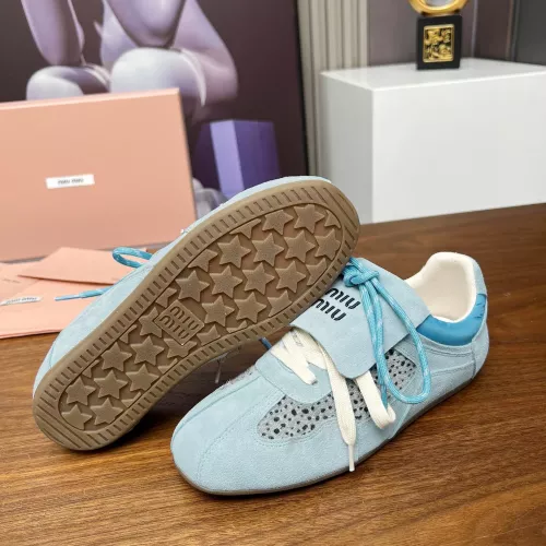 Replica MIU MIU Casual Shoes For Women #1292333 $88.00 USD for Wholesale