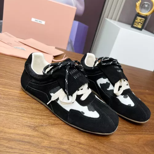 Replica MIU MIU Casual Shoes For Women #1292335 $88.00 USD for Wholesale