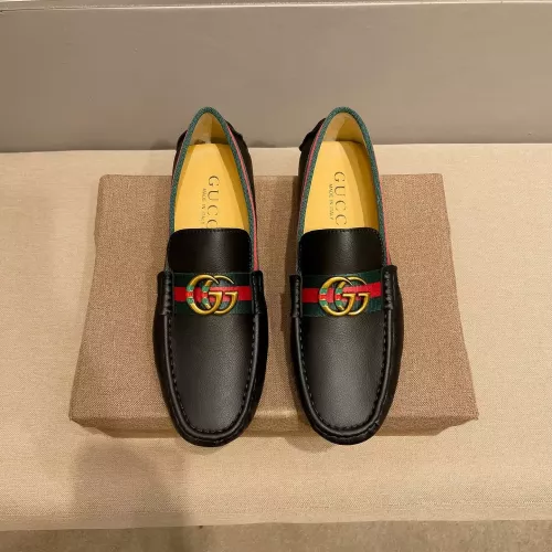 Replica Gucci Oxfords Shoes For Men #1292345 $72.00 USD for Wholesale