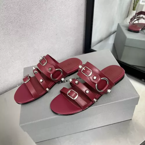 Balenciaga Slippers For Women #1292374 $85.00 USD, Wholesale Replica Balenciaga Slippers