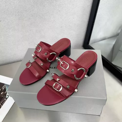 Balenciaga Slippers For Women #1292383 $88.00 USD, Wholesale Replica Balenciaga Slippers