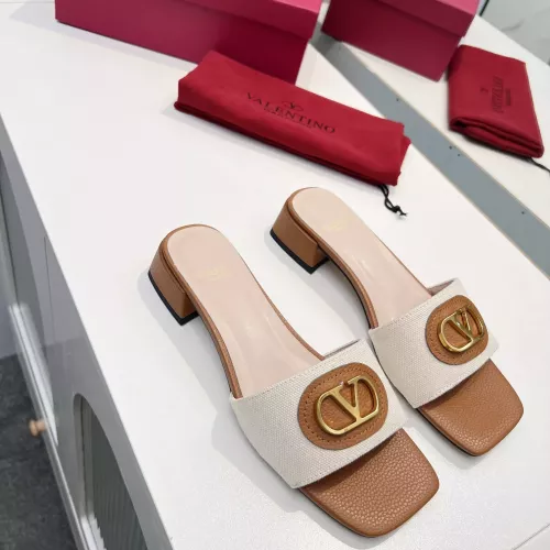 Valentino Slippers For Women #1292416 $85.00 USD, Wholesale Replica Valentino Slippers