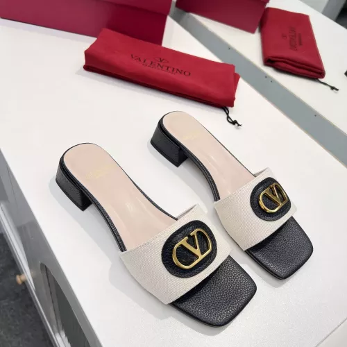 Valentino Slippers For Women #1292419 $85.00 USD, Wholesale Replica Valentino Slippers