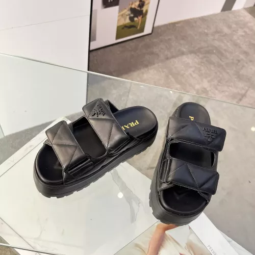 Replica Prada Slippers For Women #1292443 $92.00 USD for Wholesale