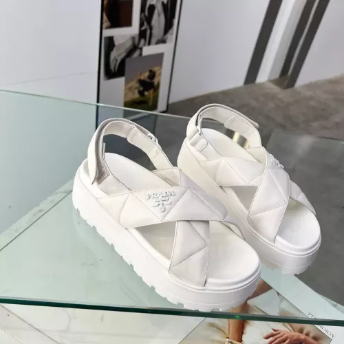 Replica Prada Sandal For Women #1292445 $96.00 USD for Wholesale