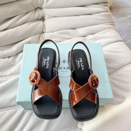 Replica Prada Sandal For Women #1292448 $98.00 USD for Wholesale