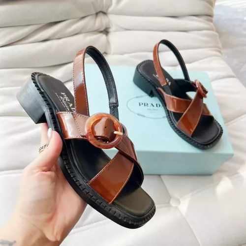 Replica Prada Sandal For Women #1292448 $98.00 USD for Wholesale