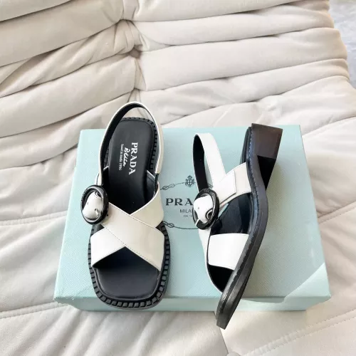 Replica Prada Sandal For Women #1292449 $98.00 USD for Wholesale