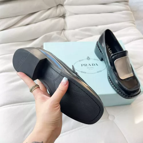 Replica Prada Leather Shoes For Women #1292482 $102.00 USD for Wholesale