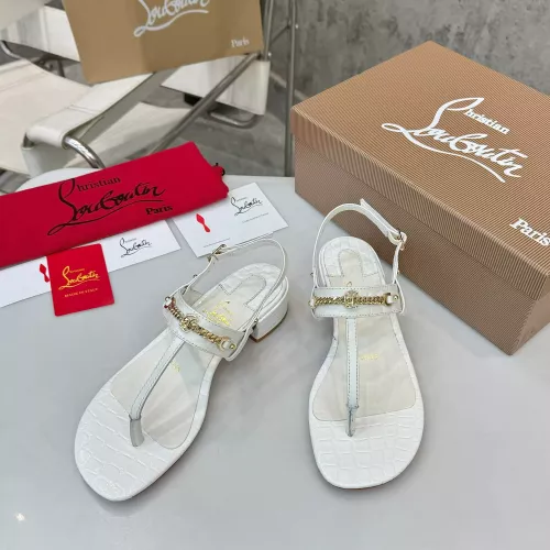 Replica Christian Louboutin Sandal For Women #1292491 $96.00 USD for Wholesale