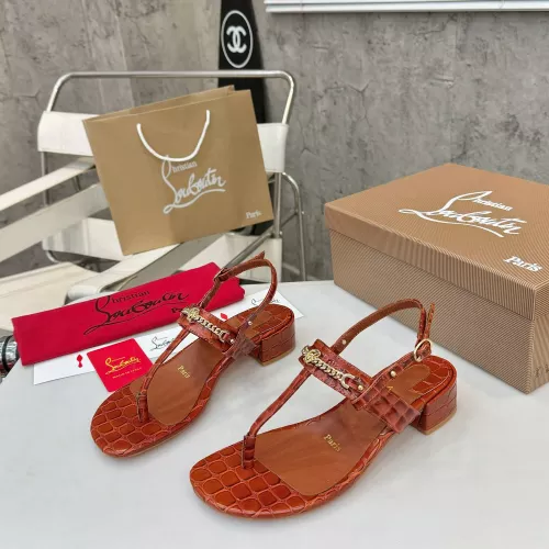 Christian Louboutin Sandal For Women #1292492 $96.00 USD, Wholesale Replica Christian Louboutin Sandal