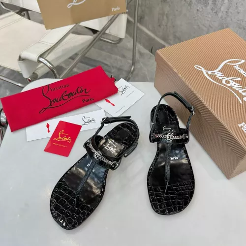 Replica Christian Louboutin Sandal For Women #1292494 $96.00 USD for Wholesale