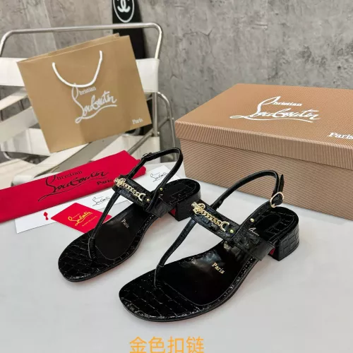 Christian Louboutin Sandal For Women #1292495 $96.00 USD, Wholesale Replica Christian Louboutin Sandal