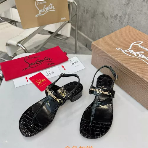 Replica Christian Louboutin Sandal For Women #1292495 $96.00 USD for Wholesale