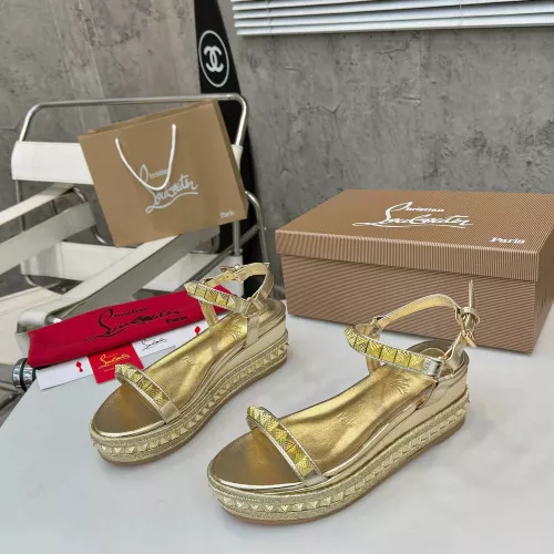 Christian Louboutin Sandal For Women #1292497 $98.00 USD, Wholesale Replica Christian Louboutin Sandal